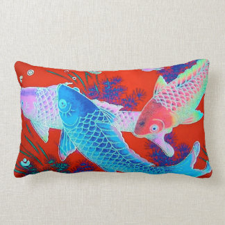 "Koi Accent Pillow" Lumbar Pillow