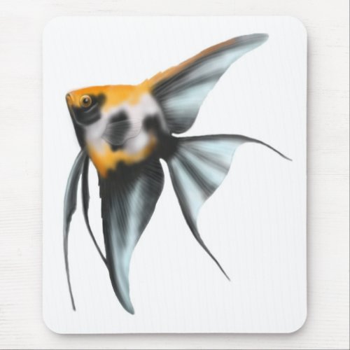 Koi Angelfish Mousepad