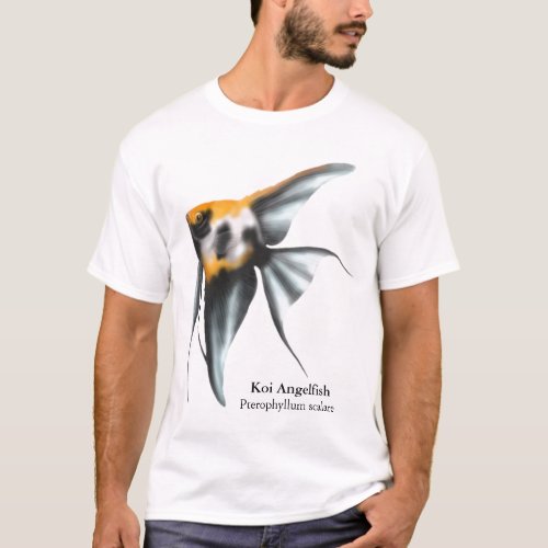 Koi Angelfish T_Shirt