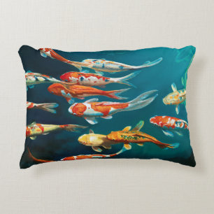 Koi Ballet -  Accent Pillow