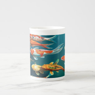 Koi Ballet - Bone China Mug