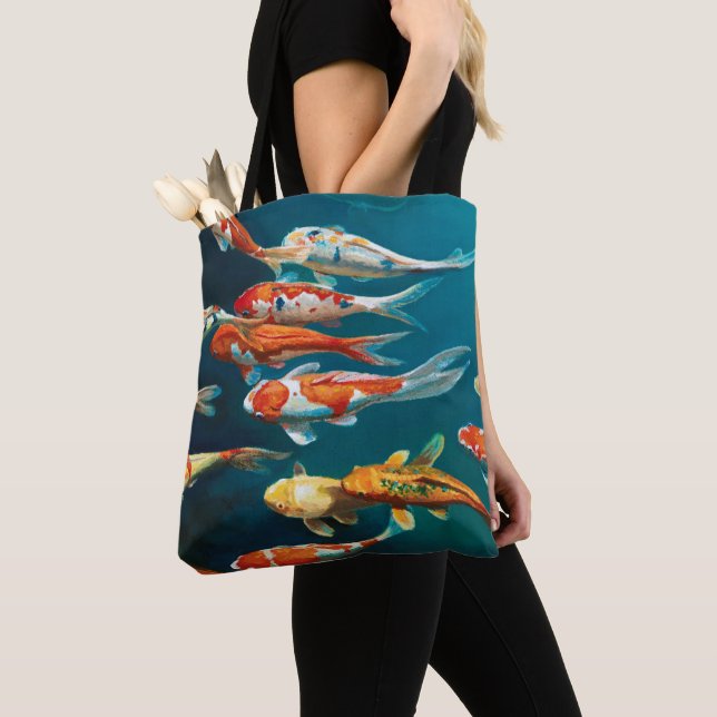 Koi Ballet -  Tote Bag (Close Up)