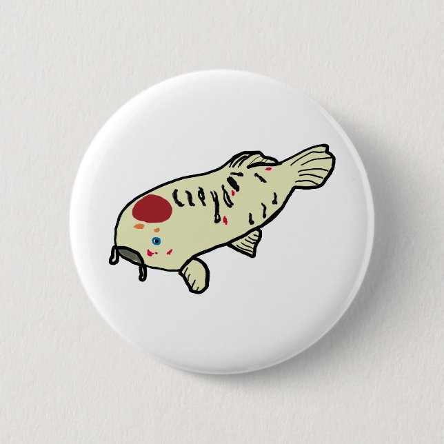 Koi Carp Button (Front)