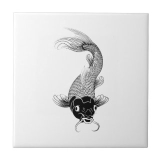 Koi Carp Ceramic Tile