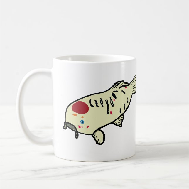 Koi Carp Coffee Mug (Left)