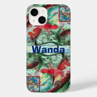 Koi Carp Fish Painting Case-Mate iPhone 14 Case