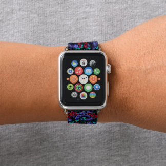 Koi Carp Fish Pattern Apple Watch Band