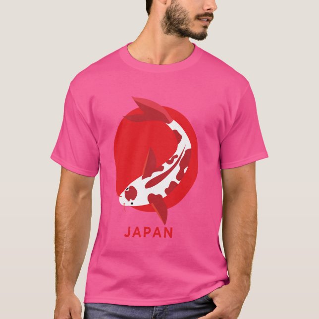 Koi Carp Japan Tancho Nishikigoi Fish Pond Water G T-Shirt (Front)