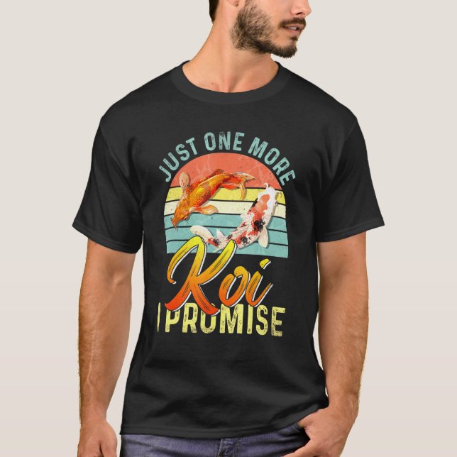 Koi Carp - Nishikigoi Japan Pond Japanese Fish T-Shirt (Front)