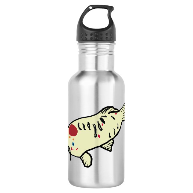 Koi Carp Stainless Steel Water Bottle (Front)