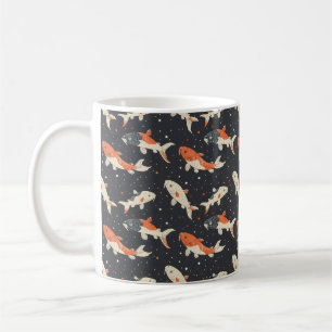Koi Carps Pattern Coffee Mug