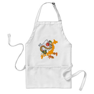 Koi Dragon Adult Apron