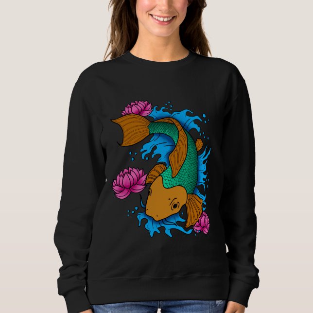 Koi Fish 328 Sweatshirt (Front)