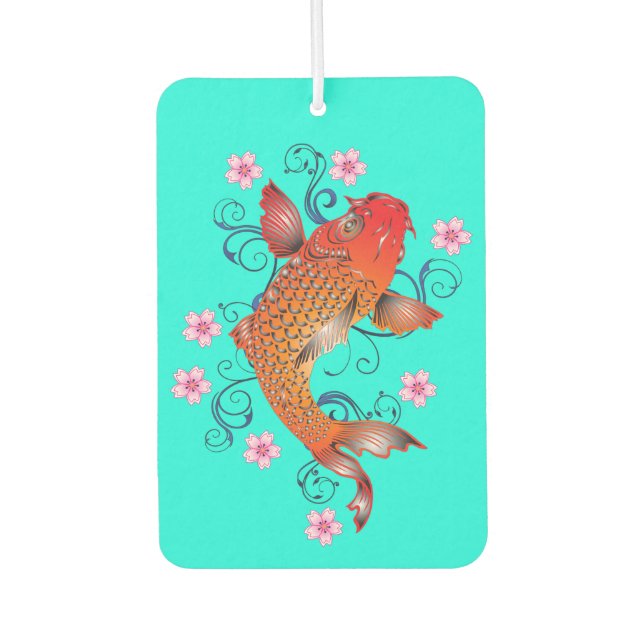 Koi fish air freshener (Front)
