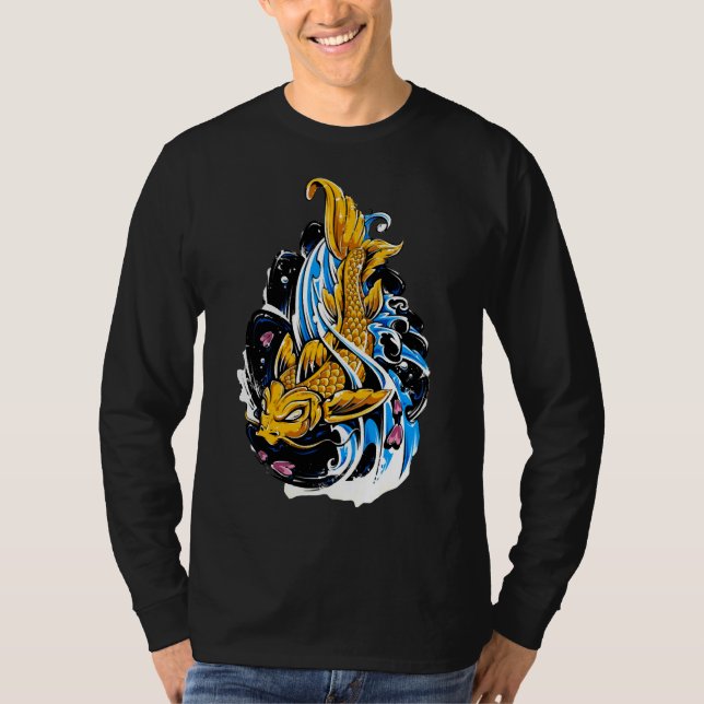 Koi Fish Art Work T-Shirt (Front)