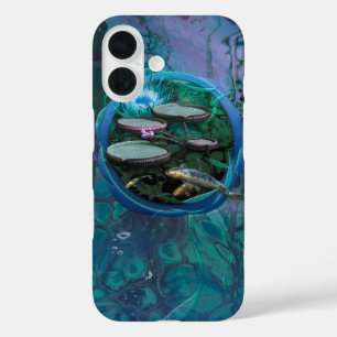 Koi Fish "BORN OF DRAGONFLY" iPhone 16 Case