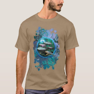 Koi Fish "BORN OF DRAGONFLY" T-Shirt
