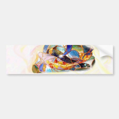 KOI FISH  Bumper Sticker