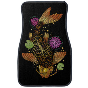 Koi Fish Car Floor Mat