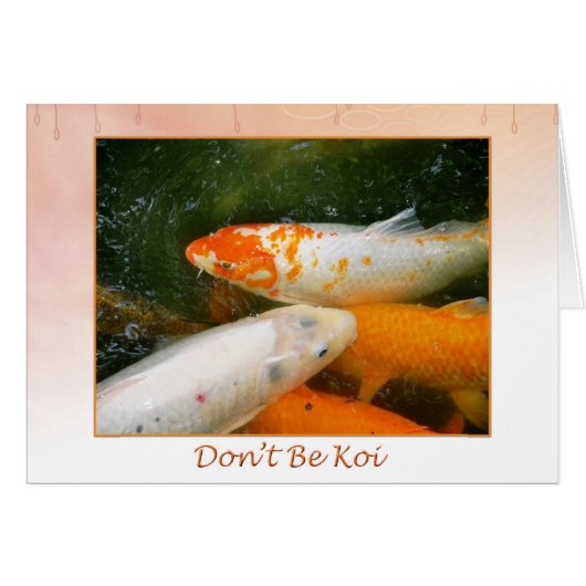 Koi Fish Cards (Front Horizontal)