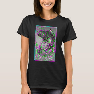 Koi Fish Carp Fishing Japanese Great Wave Off Kana T-Shirt