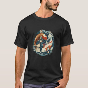 Koi Fish Carp Nishikigoi a symbol of Japanese cult T-Shirt