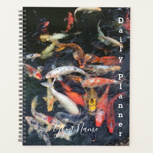 Koi Fish Daily Planner_ HAMbWG Planner