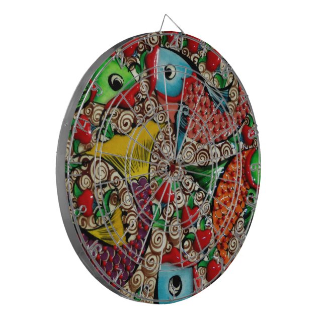 Koi Fish Dartboard (Front Left)