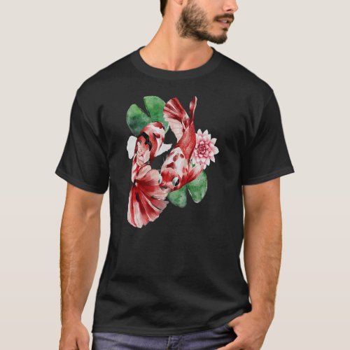 Koi fish design  T_Shirt