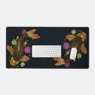 Koi Fish Desk Mat