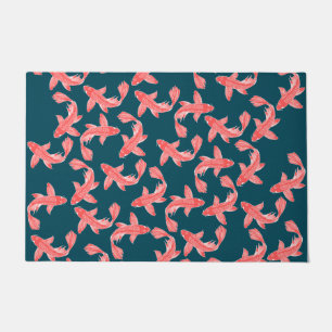 Koi Fish Door Mat