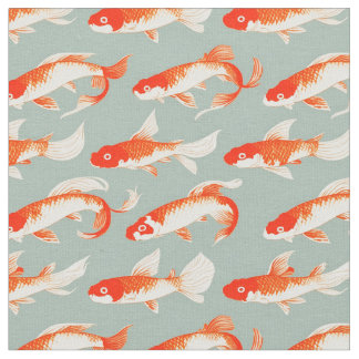 Koi Fish Fabric
