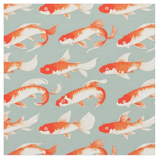 Koi Fish Fabric