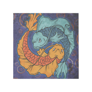 Koi Fish Gallery Wrap