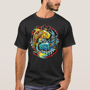 Koi Fish Gift Men Women Kids Japanese Koi Fish T-Shirt
