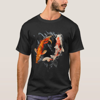 Koi Fish I Koi Carp Pond Japan Tattoo T-Shirt