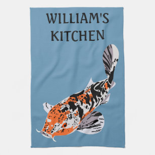 Fish Kitchen & Hand Towels