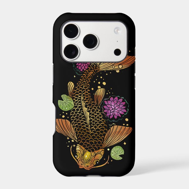 Koi Fish Iphone Case (Back)