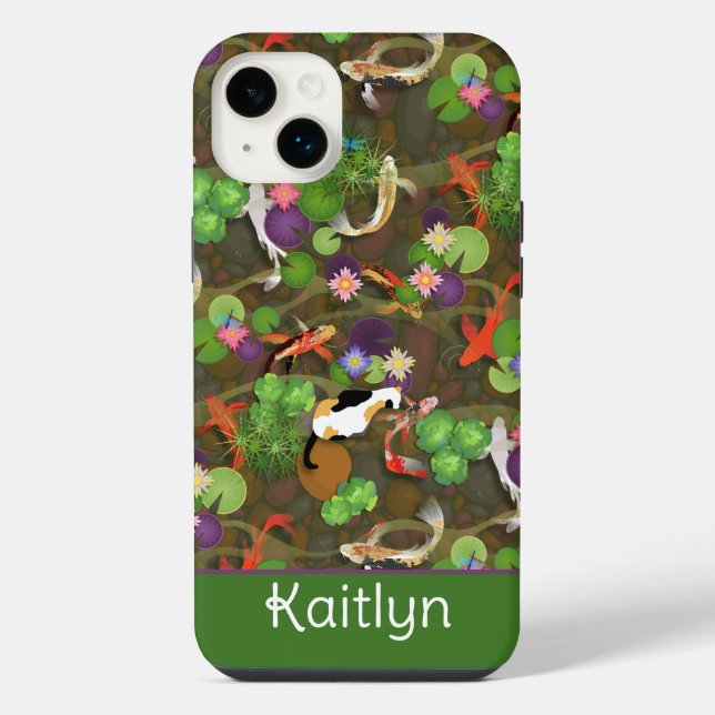 Koi Fish Iphone Case (Back)