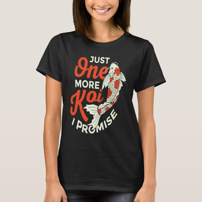 Koi Fish Japanese Koi Pond Japan Sanke Showa Amur  T-Shirt (Front)