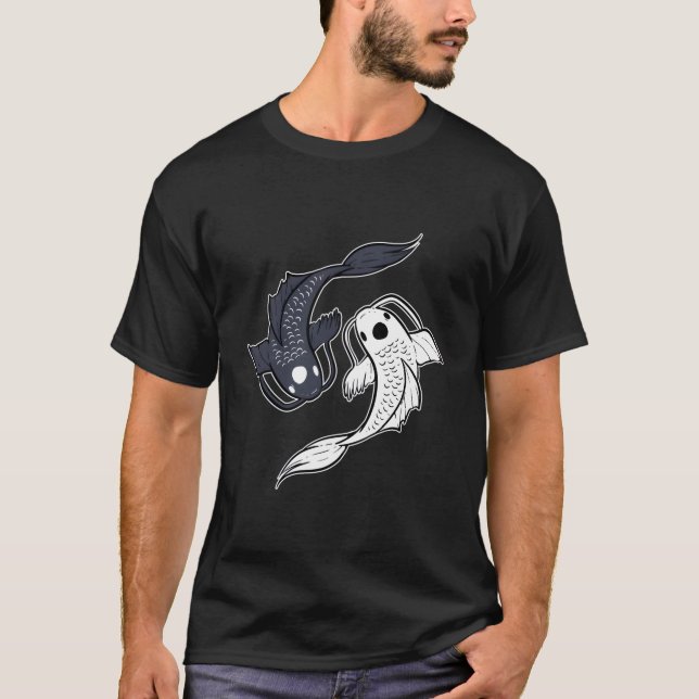 Koi Fish Japanese T-Shirt (Front)