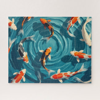 koi fish jigsaw puzzle
