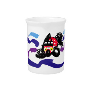 Koi fish joy beverage pitcher