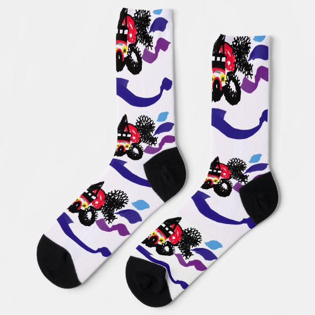 Koi fish  joy  socks (Left)