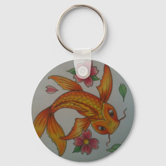 Koi Fish Keychain (Front)