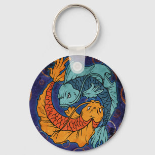 Koi Fish Keychain