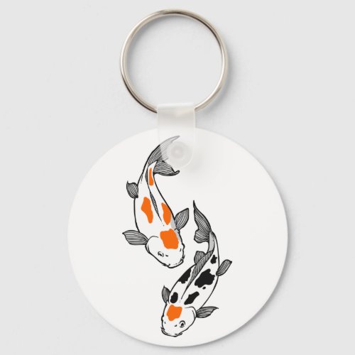 Koi Fish Keychain
