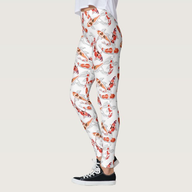 Koi fish leggings (Left)