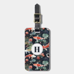 Koi Fish Luggage Tag