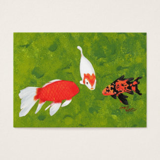 Koi Fish Meeting Artist Trading Card